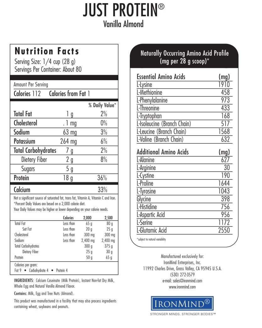 Muscle Milk Protein Powder Nutrition Label Label Ideas