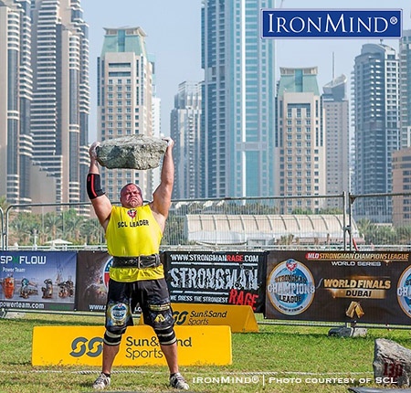 Dainis Zageris is the 2016 MLO Strongman Champions League world champion. IronMind® | Photo courtesy of SCL