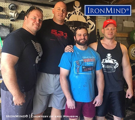 Here’s the Tennessee crew that competed in the 4th King Kong Grip Challenge. Gil Goodman (far right) was the overall winner. IronMind® | Photo courtesy of Eric Roussin