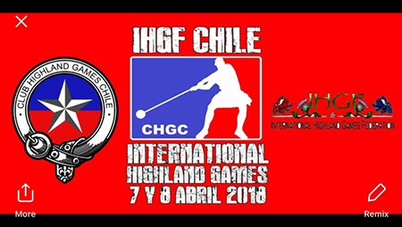 Continuing to expand worldwide, bringing Highland Games to more areas, the IHGF is coming to Chile next month. IronMind® | Image courtesy of IHGF