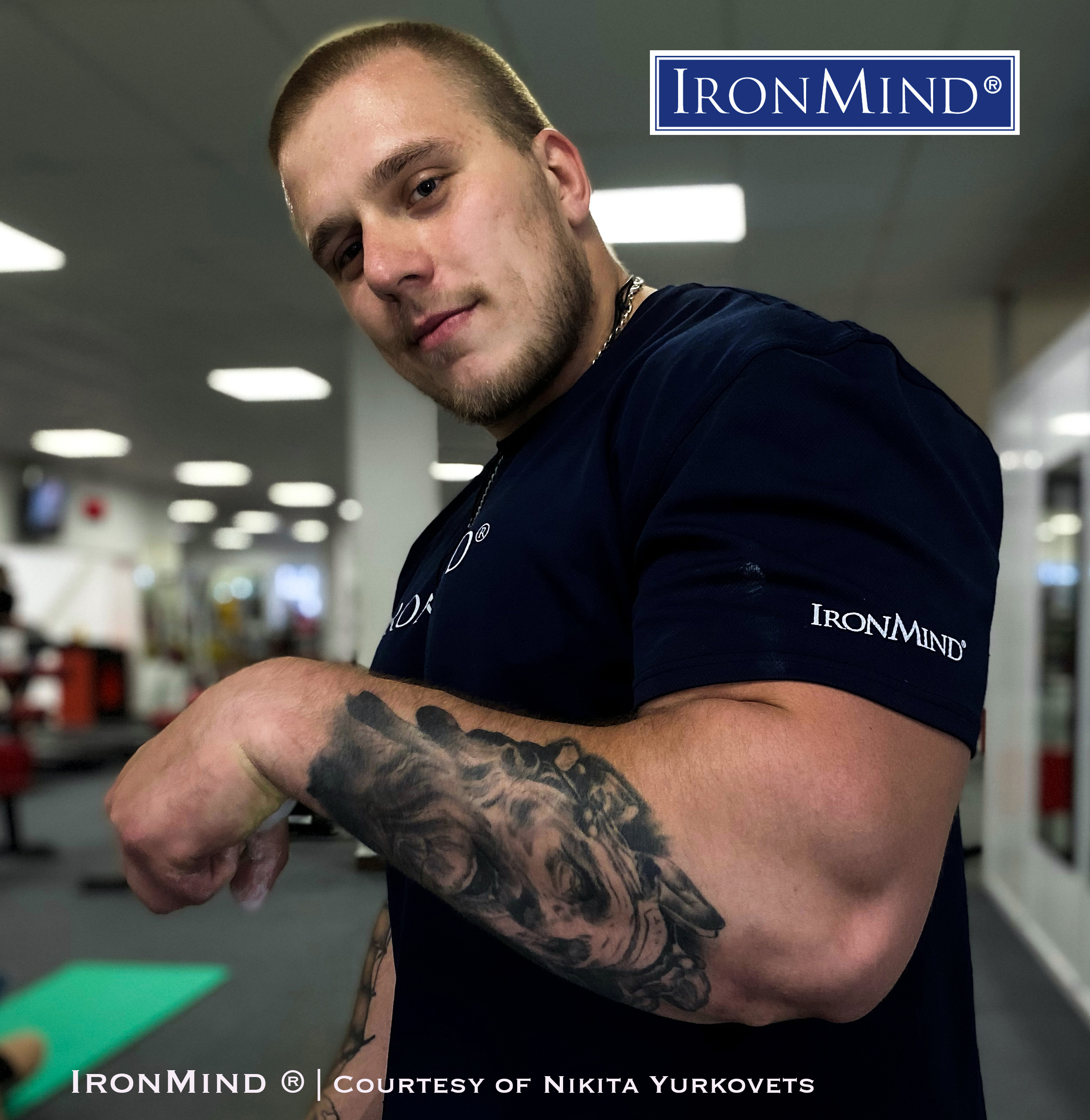 Nikita Yurkovets (Belarus) just added to his rarified status in the grip strength world by certifying on the IronMind Crushed-To-Dust Plus Challenge (CTD+), a test of all-around world class grip strength. And although the CTD+ “only” requires closing a Captains of Crush (CoC) No. 3 gripper as one of its elements, Yurkovets did it with a CoC No. 3.5! ©IronMind Enterprises, Inc. Photo courtesy of Nikita Yurkovets