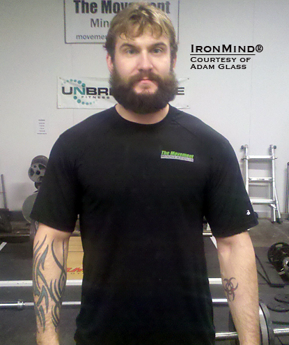 Adam Glass told IronMind that certifying on the Captains of Crush No. 3 gripper was his “#1 goal for 2010.”   Congratulations, Adam—you’ve succeeded!  IronMind® | Courtesy of Adam Glass.