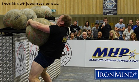 Strongman Champions League - World Record Weight for height 26 Kg