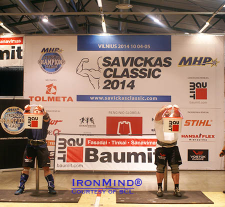 The 2014 Savickas Classic got off to a big start yesterday in Vilnius, Lithuania. IronMind® | Photo courtesy of SCL