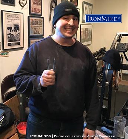 Anton Torrella has been focussed on making the Red Nail roster “for years,” and today, he succeeded. Congratulations, Anton! IronMind® | Photo courtesy of Anton Torella