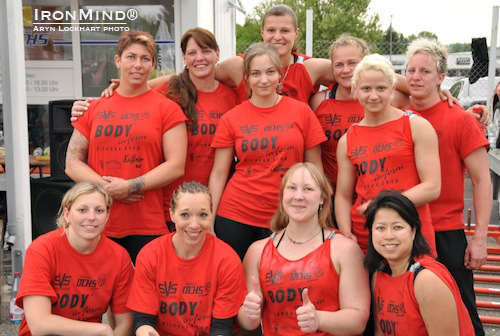 Here’s the field from the strongwoman contest held Öhringen, Germany on May 19.  IronMind® | Photo courtesy of Aryn Lockhart.