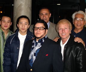 Olympic gold medalists all and star weightlifters (left to right): Zhang Guozheng (China), Shi Zhiyong (China), Chuck Vinci (USA), Yurik Vardanian (Soviet Union), Issac Berger (USA) and Tommy Kono (USA). IronMind® | Randall J. Strossen, Ph.D photo.