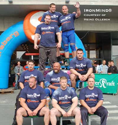 Martin Wildauer continues to impress, winning the Austrian Summer Giant 2009 strongman contest.  IronMind® | Photo courtesy of Heinz Ollesch.