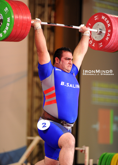 Behdad Salimi Wins the Supers at the World Weightlifting Championships