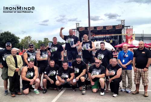 Canada, with it’s great tradition in strongman, gives the Canada’s Strongest Man contest special prestige and Jean-François Caron is the 2012 champion, so keep you eye on him at the World’s Strongest Man contest next month.  IronMind® | Photo courtesy of Sandra Provick.