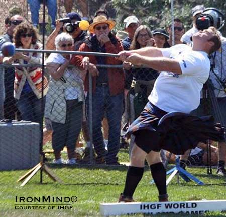 Dan McKim added another IHGF World Championships title to his collection this year.  IronMind® | Photo courtesy of IHGF