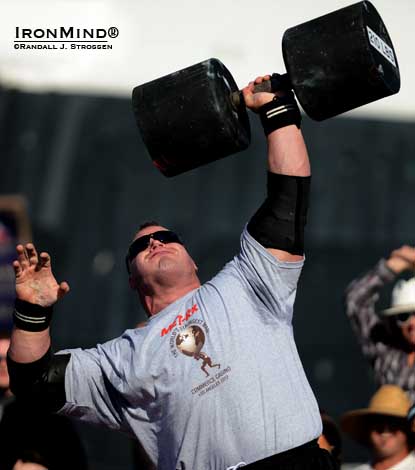 Dumbbell strongman best sale