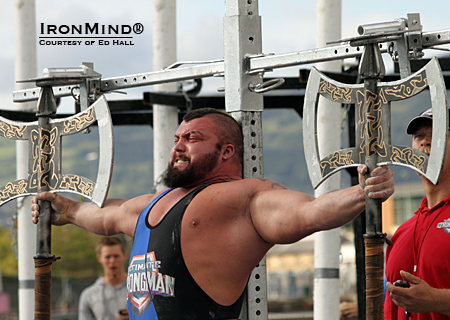 UK Strongest Man winner Ed Hall has been added to the athlete roster for Giants Live–Melbourne.  IronMind® | Courtesy of Ed Hall.  