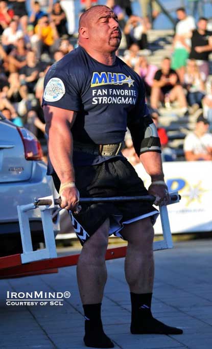 MHP SCL standout Ervin Katona will be in Turkey next week, with Laurence Shahlaei, to attack the Guinness world record in the Yoke Race.  IronMind® | Photo courtesy of SCL.