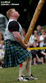 Canadian champion Greg Hadley is part of the top-flight field of Heavy Events competitors you'll see at Fergus. IronMind® | Randall J. Strosssen, Ph.D. photo.