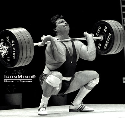 Raised on a Salinas, California ranch, Mario Martinez got so strong that he’d bend his lifting bars, but no problem because Mario would straighten them out with a hammer and keep training.  Mario Martinez was the last American to medal in men's weightlifting at the Olympics—come to the Don Wilson Golden West this weekend and you might see the next one.  IronMind® | Randall J. Strossen photo.