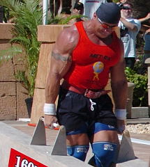 Polish strongman star Mariusz Pudzianowski will be at the Arnold Strongman contest. IronMind® | Randall J. Strossen, Ph.D. photo.
