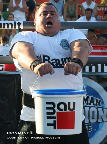 Mircea Parjol was one of the two Romanian strongmen in this competition. IronMind® | Photo courtesy of Marcel Mostert.