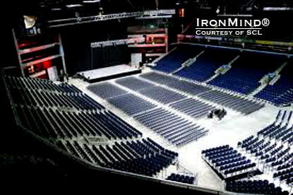 Strongman Champion League’s Marcel Mostert predicts at least 7,000 fans for the the SCL Log Lift World Championships, which is coming to the Siemens Arena in Vilnius, Lithuania on February 12, 2011.  IronMind® | Courtesy of SCL.