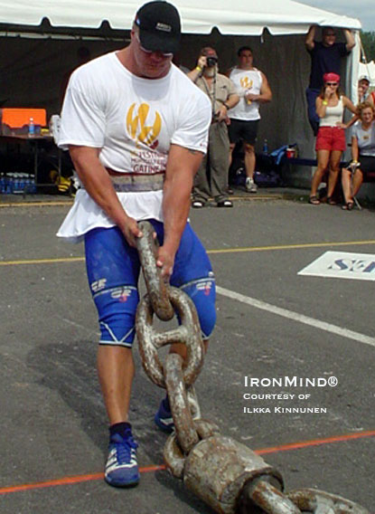 Finnish strongman Tommi Lotta is returning to competition in 2010.  IronMind® | Photo courtesy of Ilkka Kinnunen.